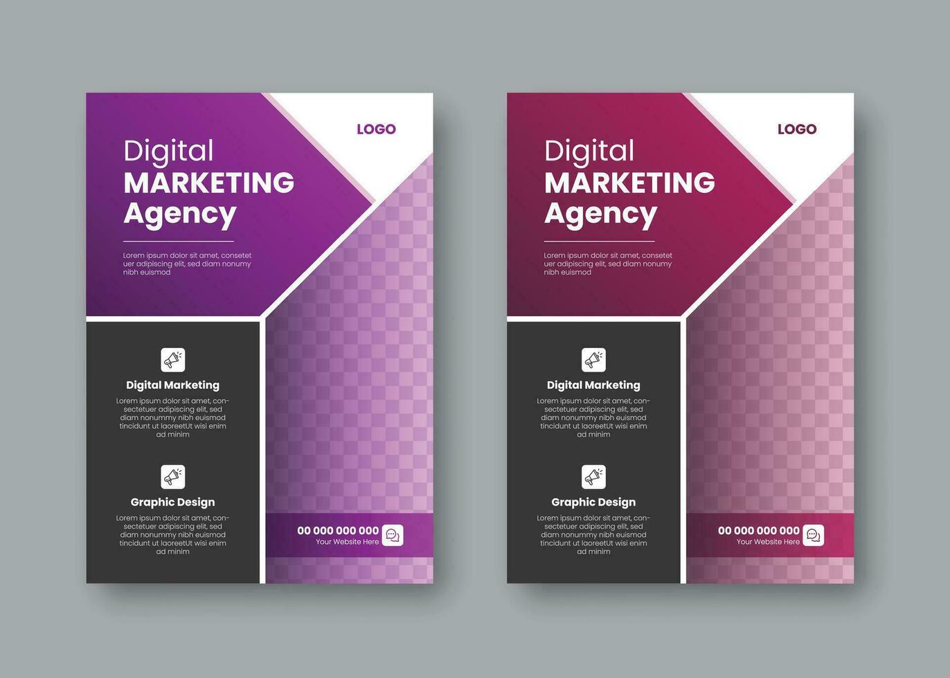 Corporate business flyer template design, Brochure design, cover modern layout, annual report, poster, flyer in A4 with colorful business proposal, promotion, advertise, publication, cover vector