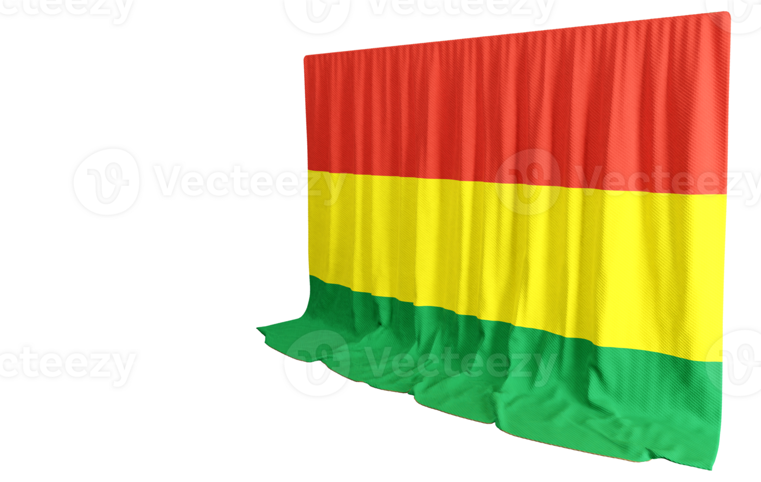 Bolivia in 3D render Flags png