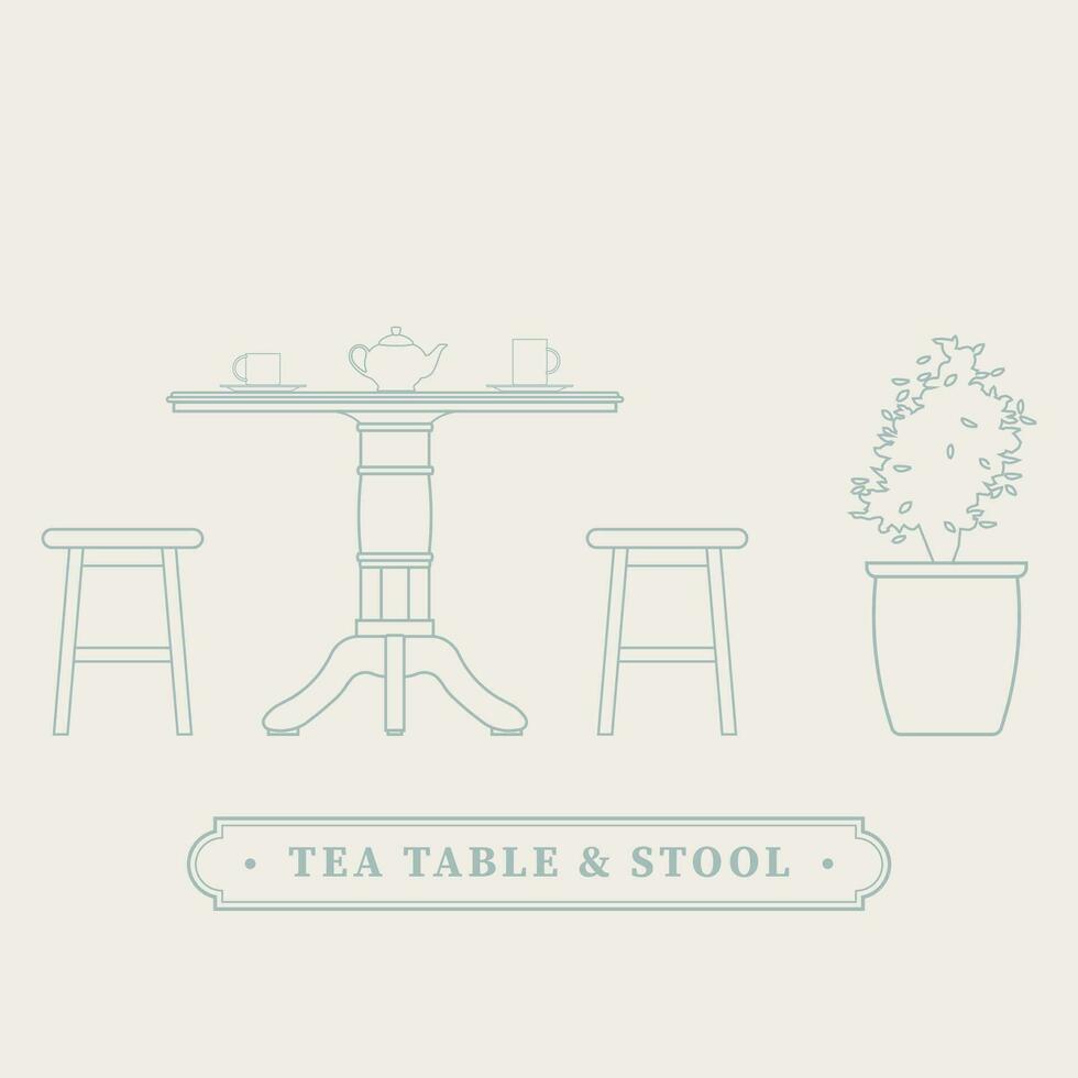 Tea 2024 table drawing