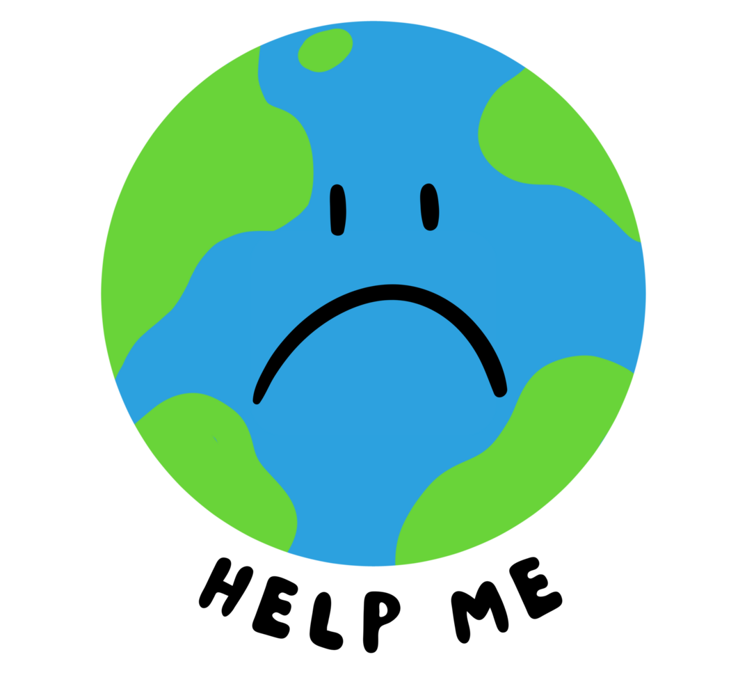 World environment and earth day concept png