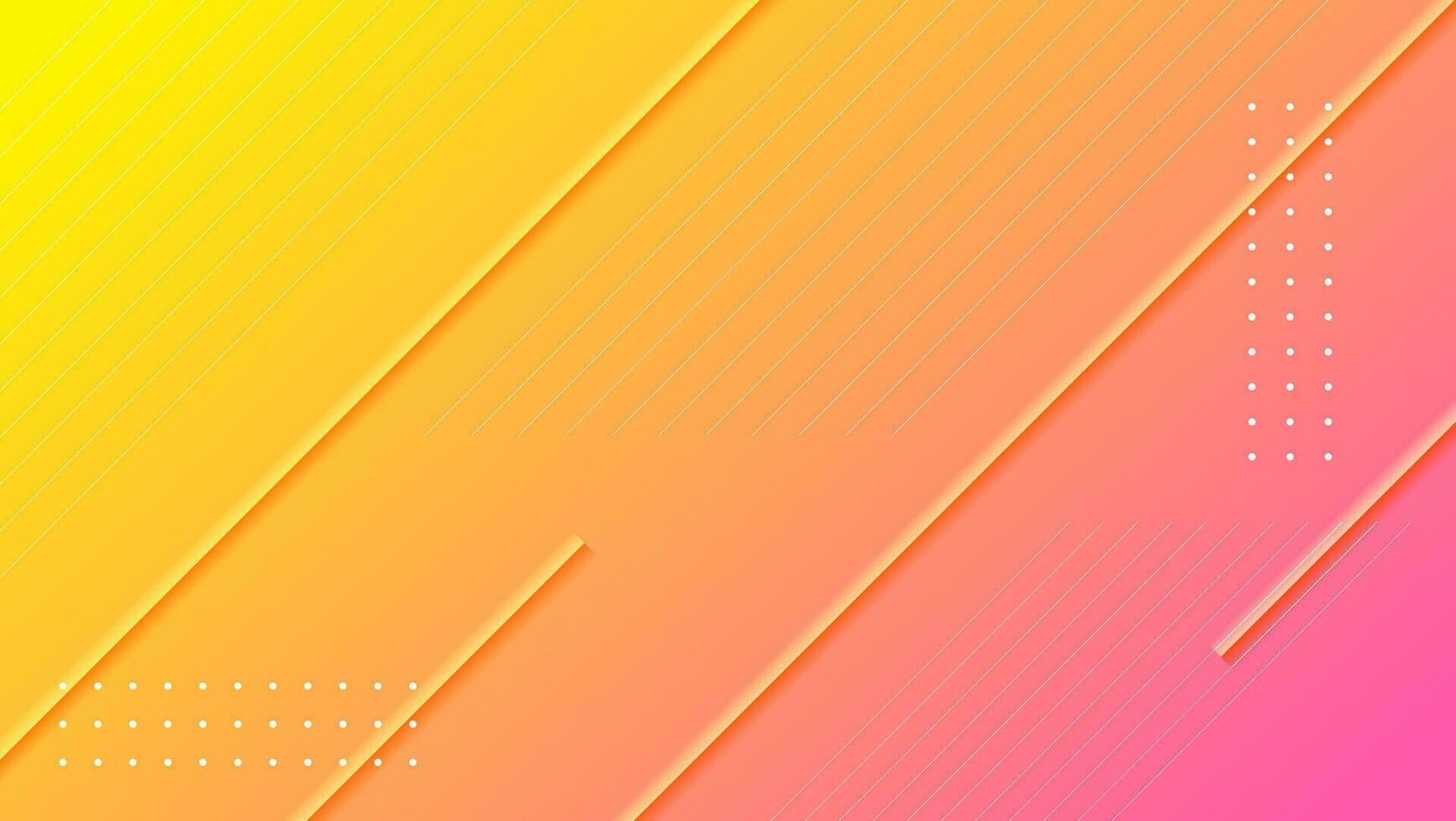 abstract orange gradient background with diagonal stripes. vector illustration