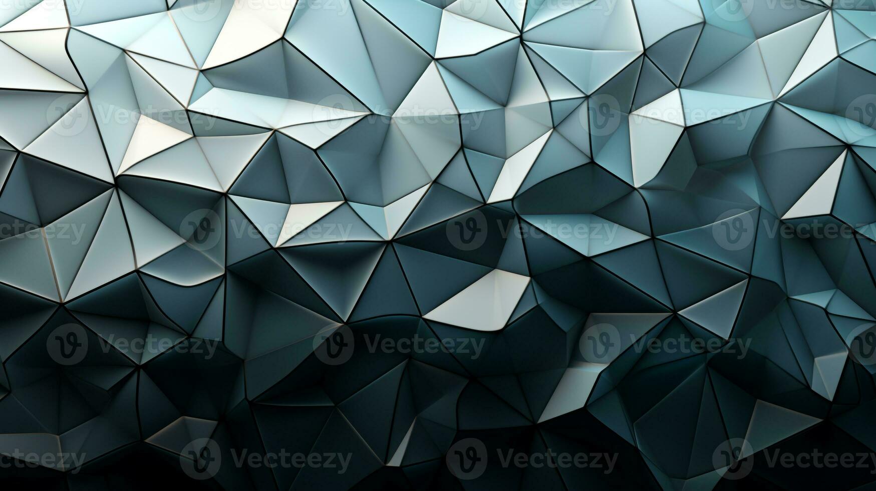 Background white polygon ai photo