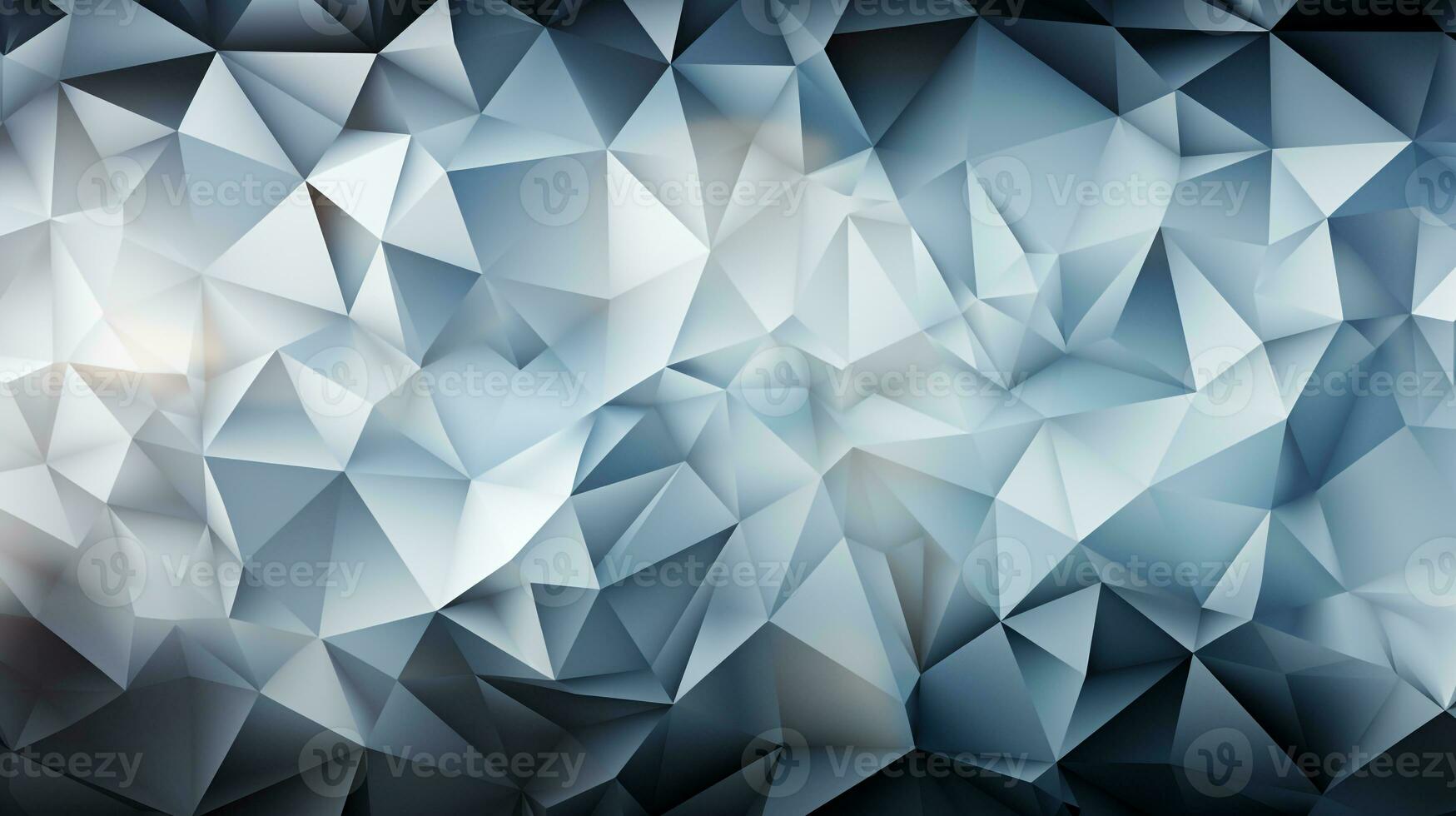 Background white polygon ai photo