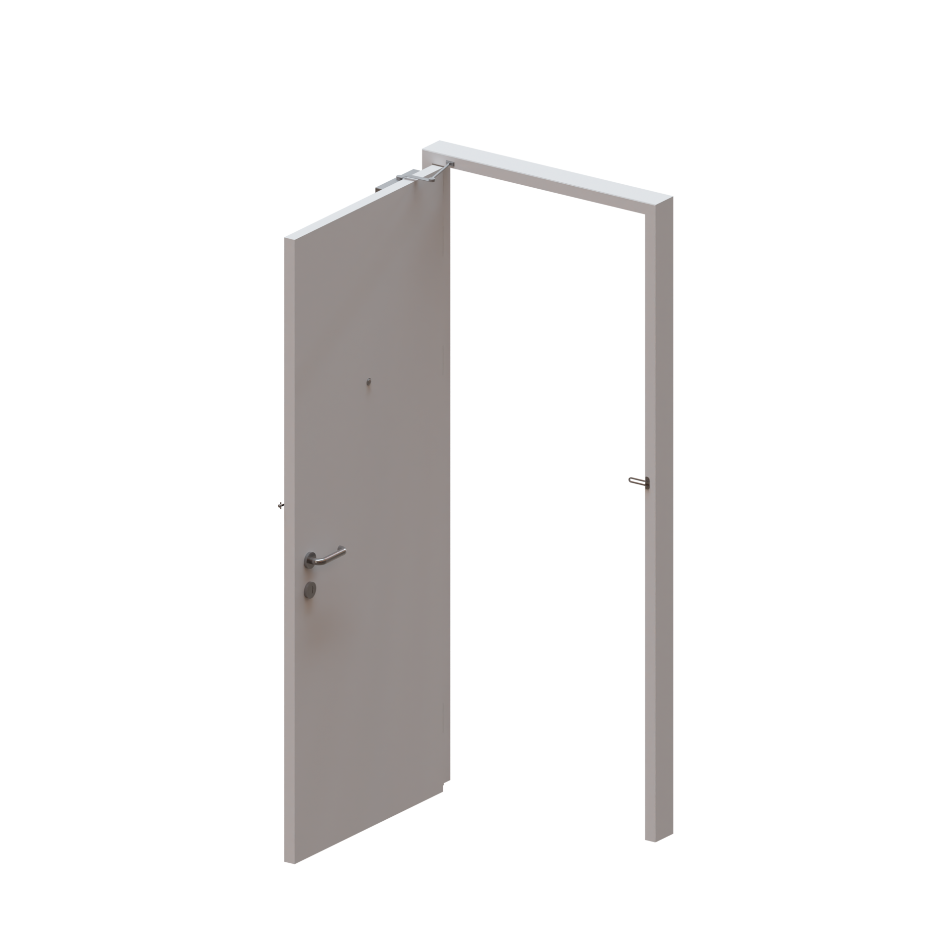 Single Swing Wood Door 3D Render Illustration Element 28286002 PNG single-swing-wood-door-3d-render-illustration-element-28286002-png