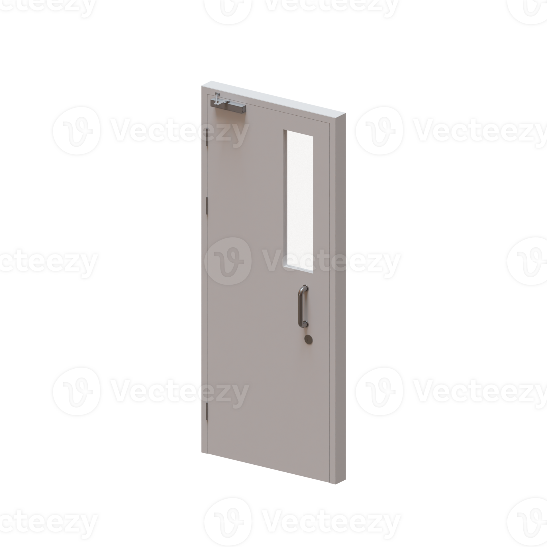 Classroom Door 3D Render Illustration Element 28286025 PNG