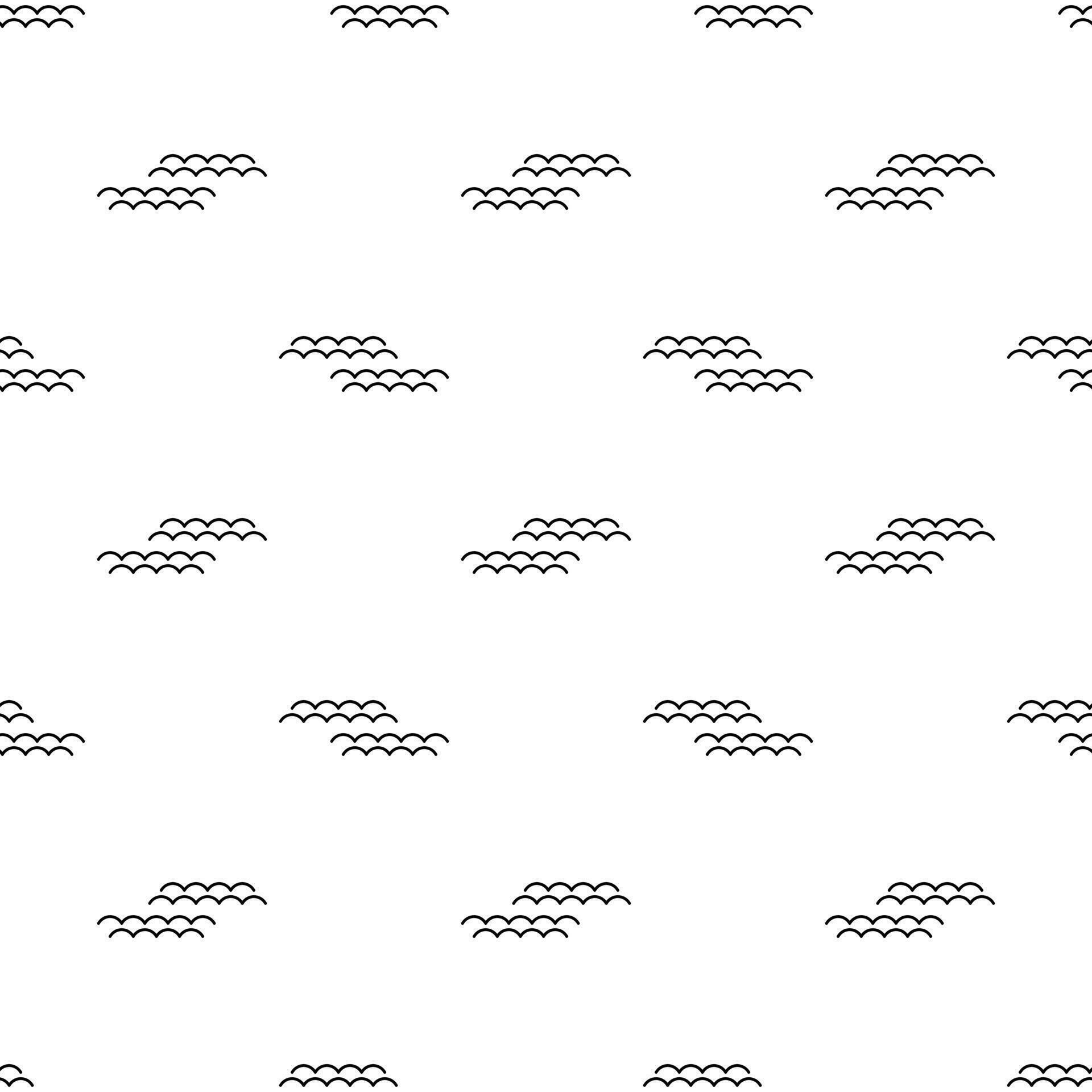 Seamless pattern with waves 28286036 Vector Art at Vecteezy