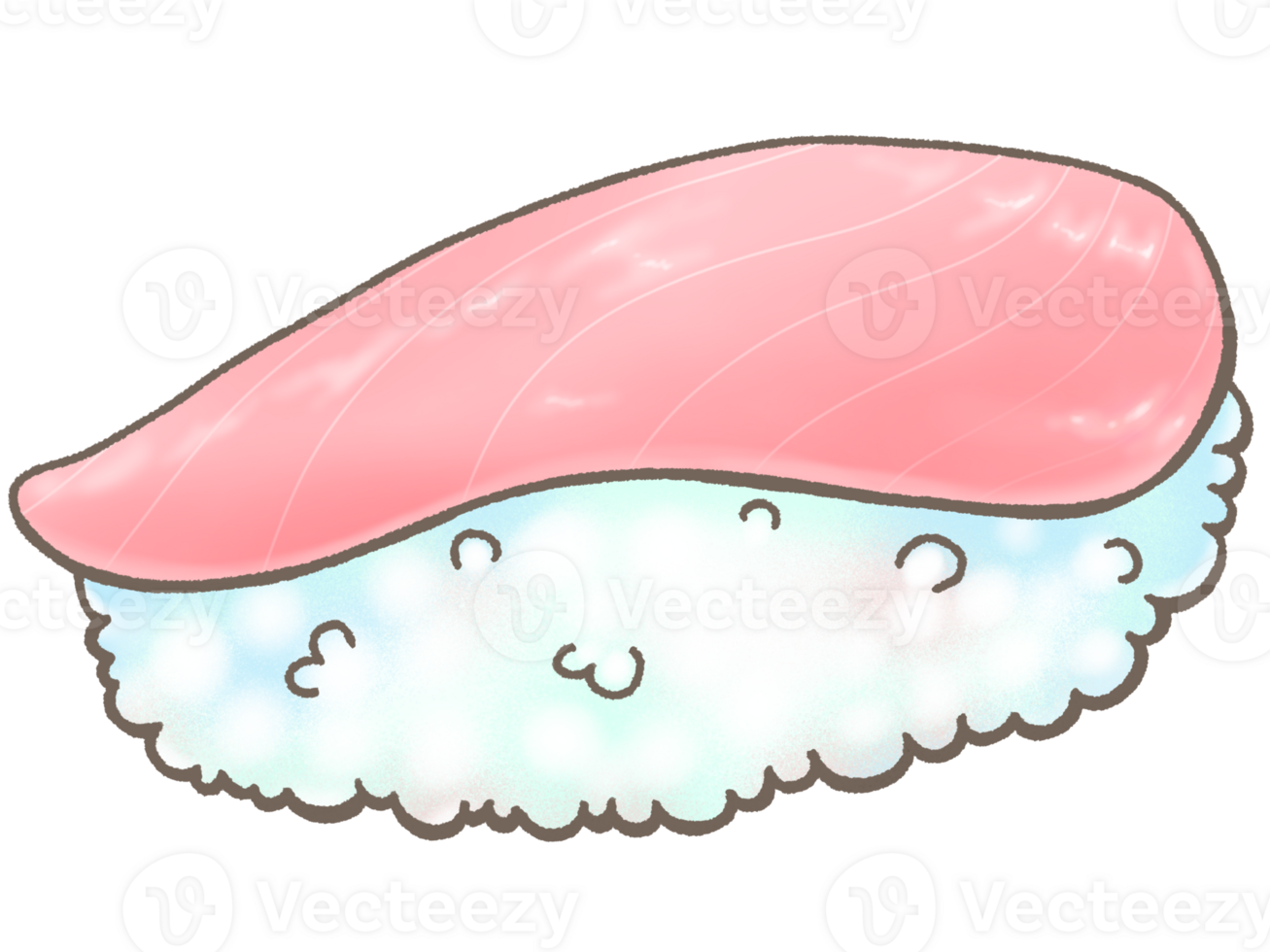 Hamachi yellowtail sushi 28286338 PNG