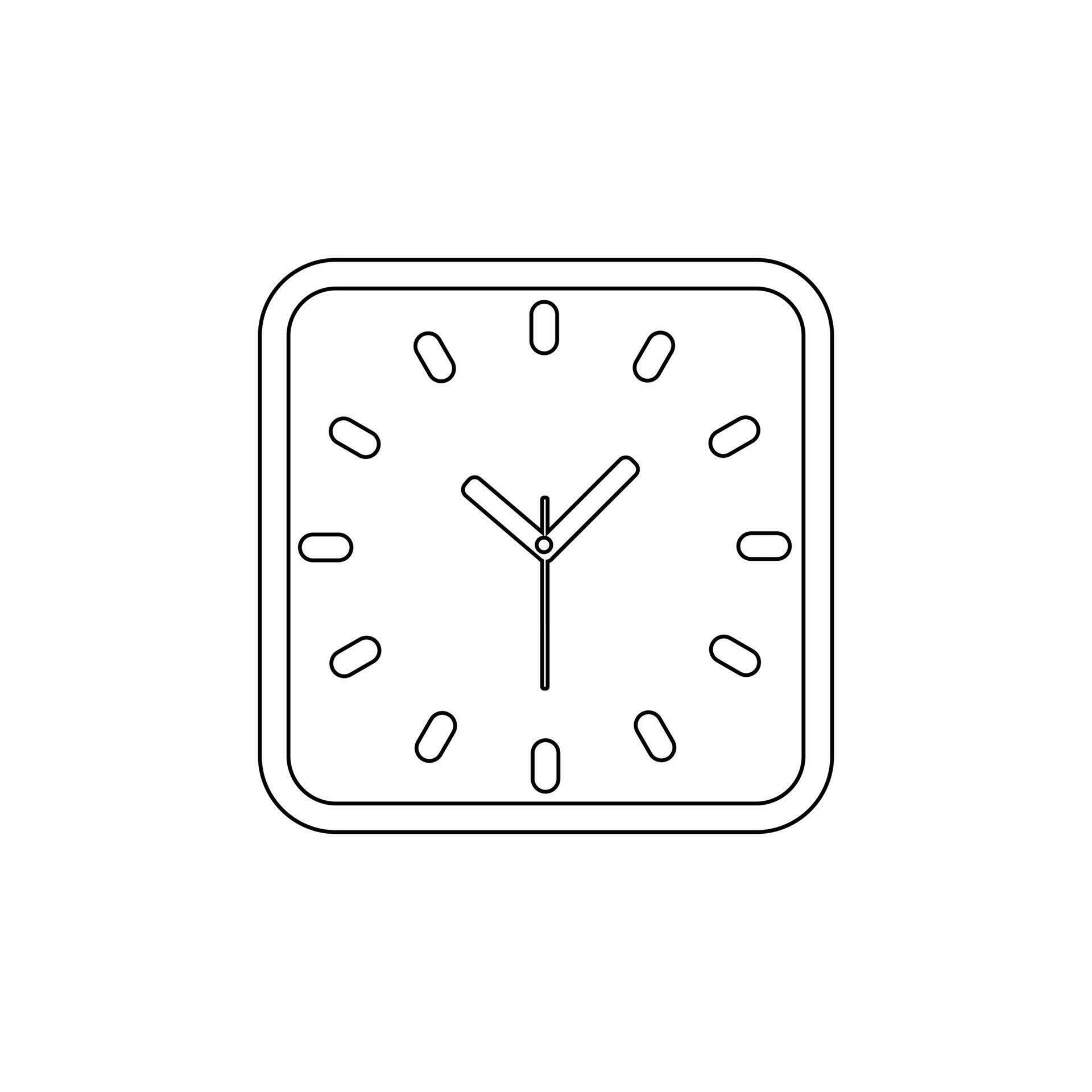 realistic circle shaped analog clock 28286576 Vector Art at Vecteezy