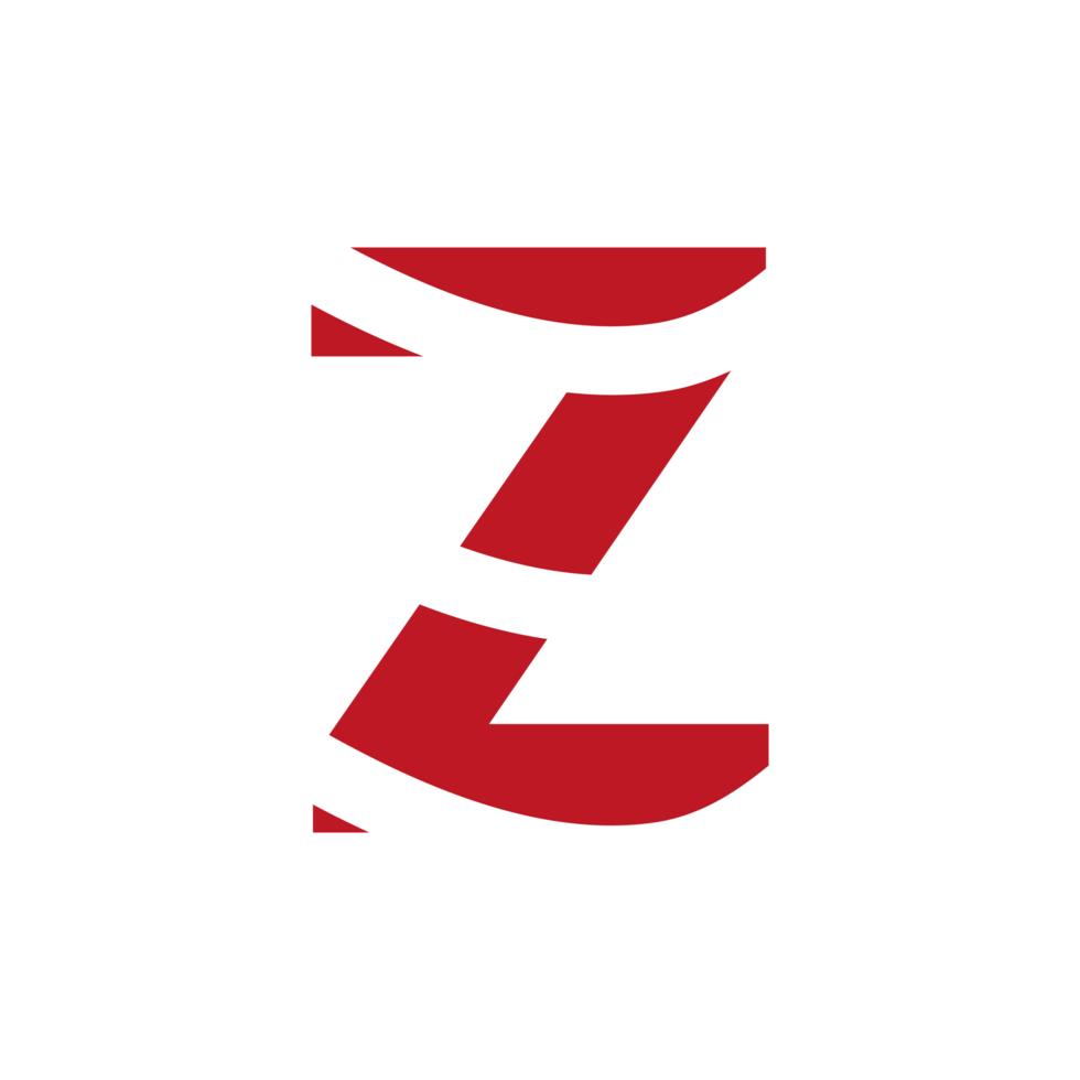 Z letter logo or z text logo and z word logo design. png