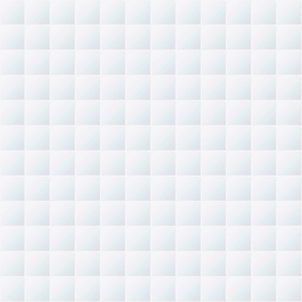 white background with squares of different sizes vector