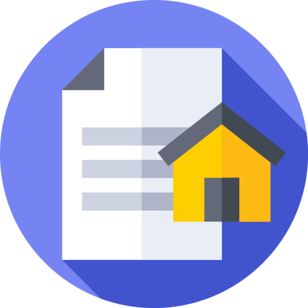 Real estate icon design png