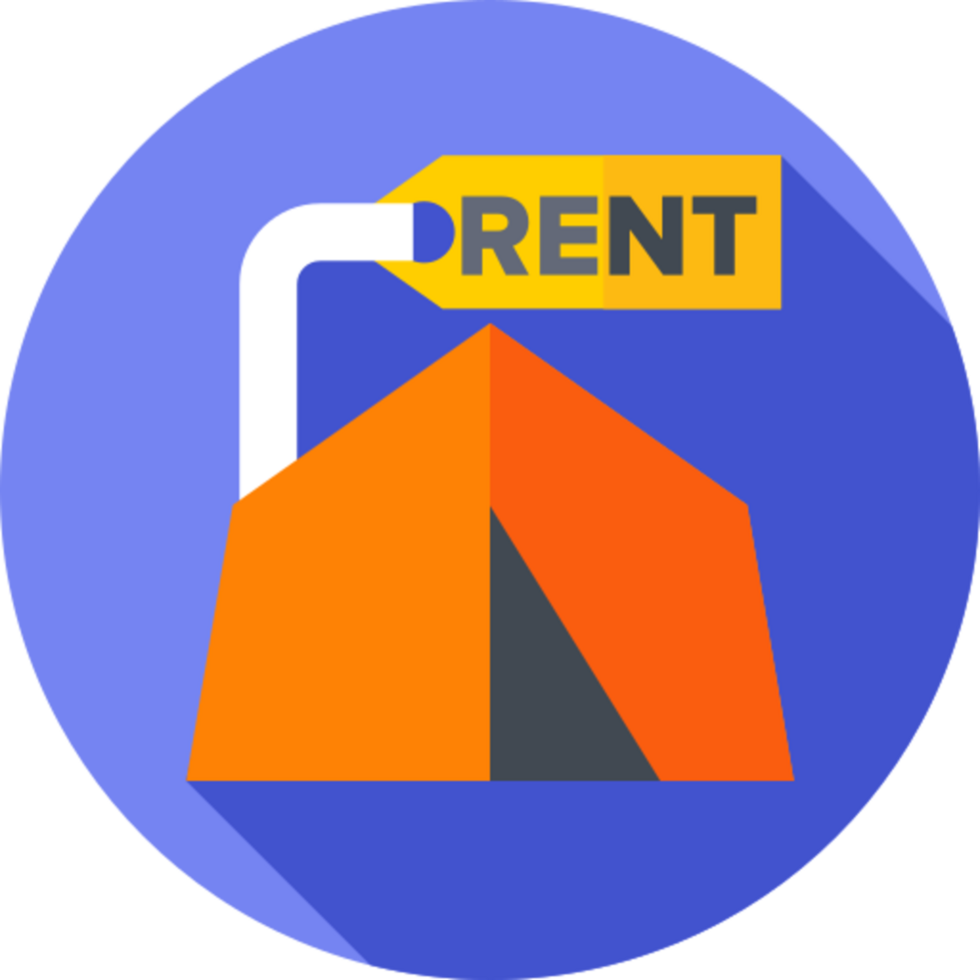 Rent icon design png