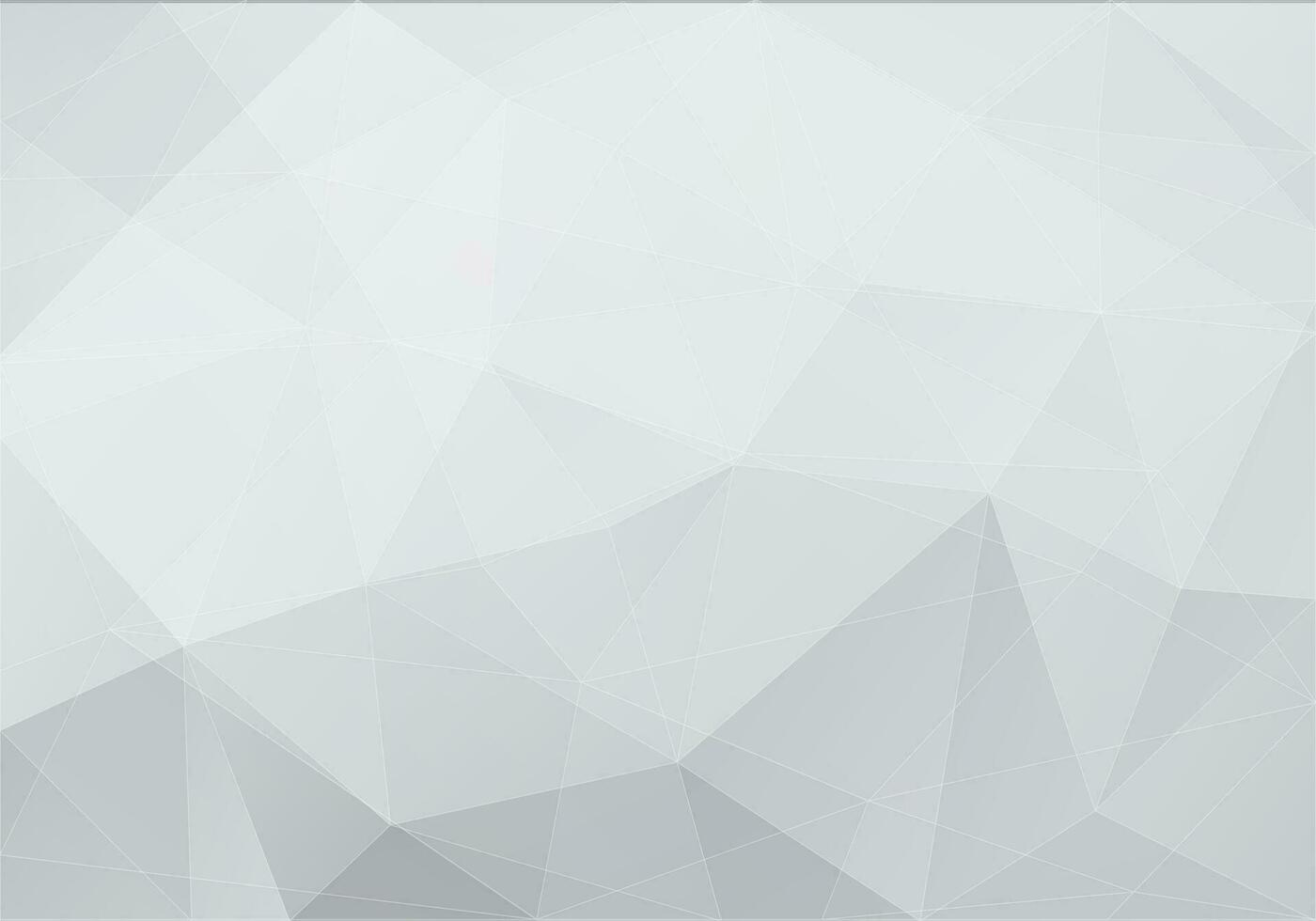 abstract white polygonal background vector