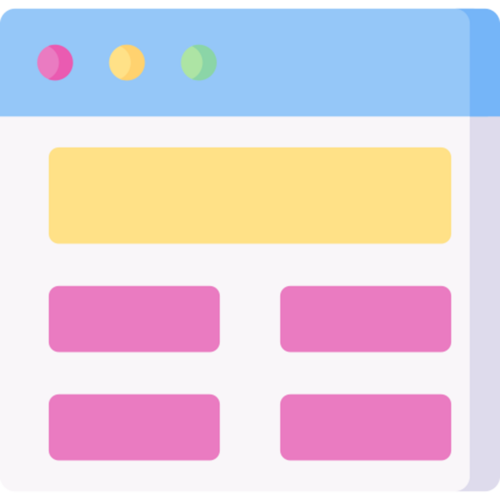 Template icon design png