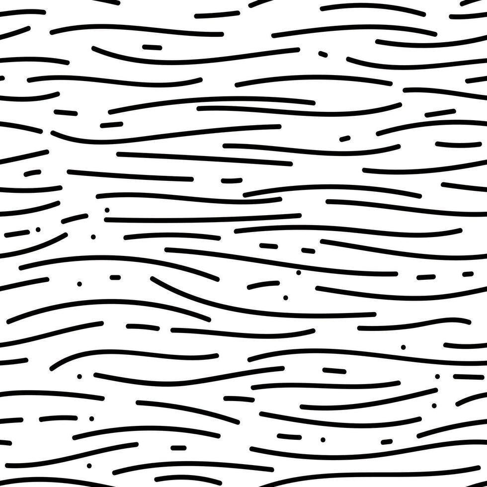 a black and white pattern with wavy lines vector