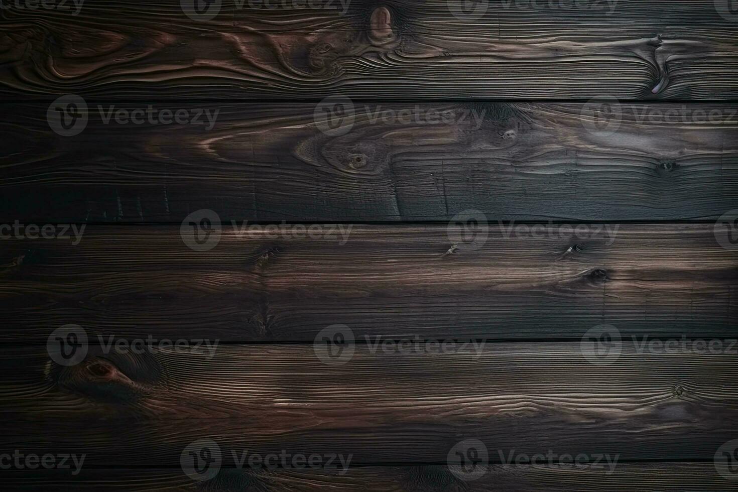 A wooden wall with a dark brown stain, close up of a wood wall with a dark background photo