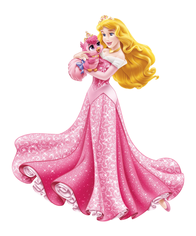 disney Princesse aurore disney Princesse palais animaux domestiques macaron png