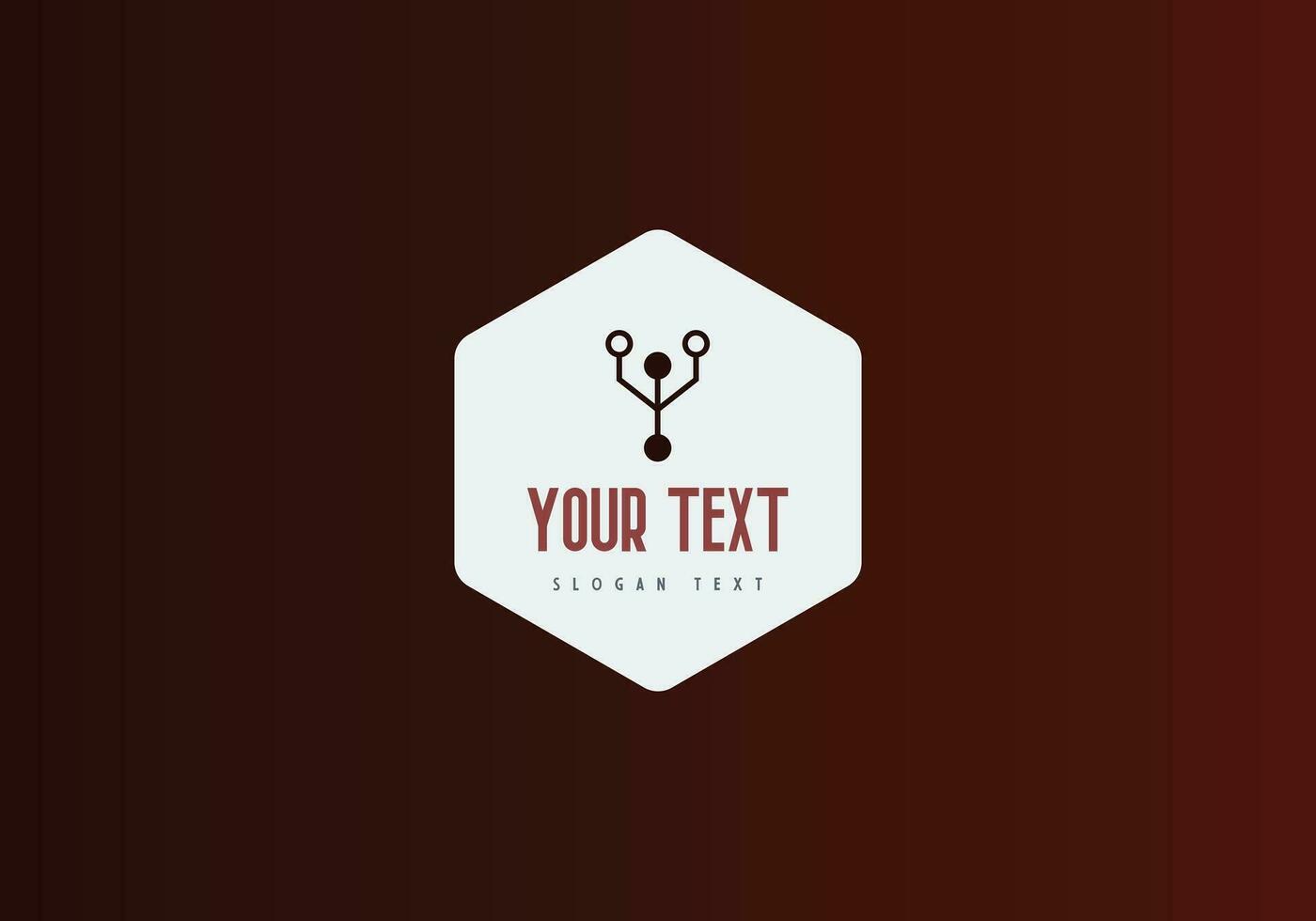 Information Technology Logo Design Concept vector