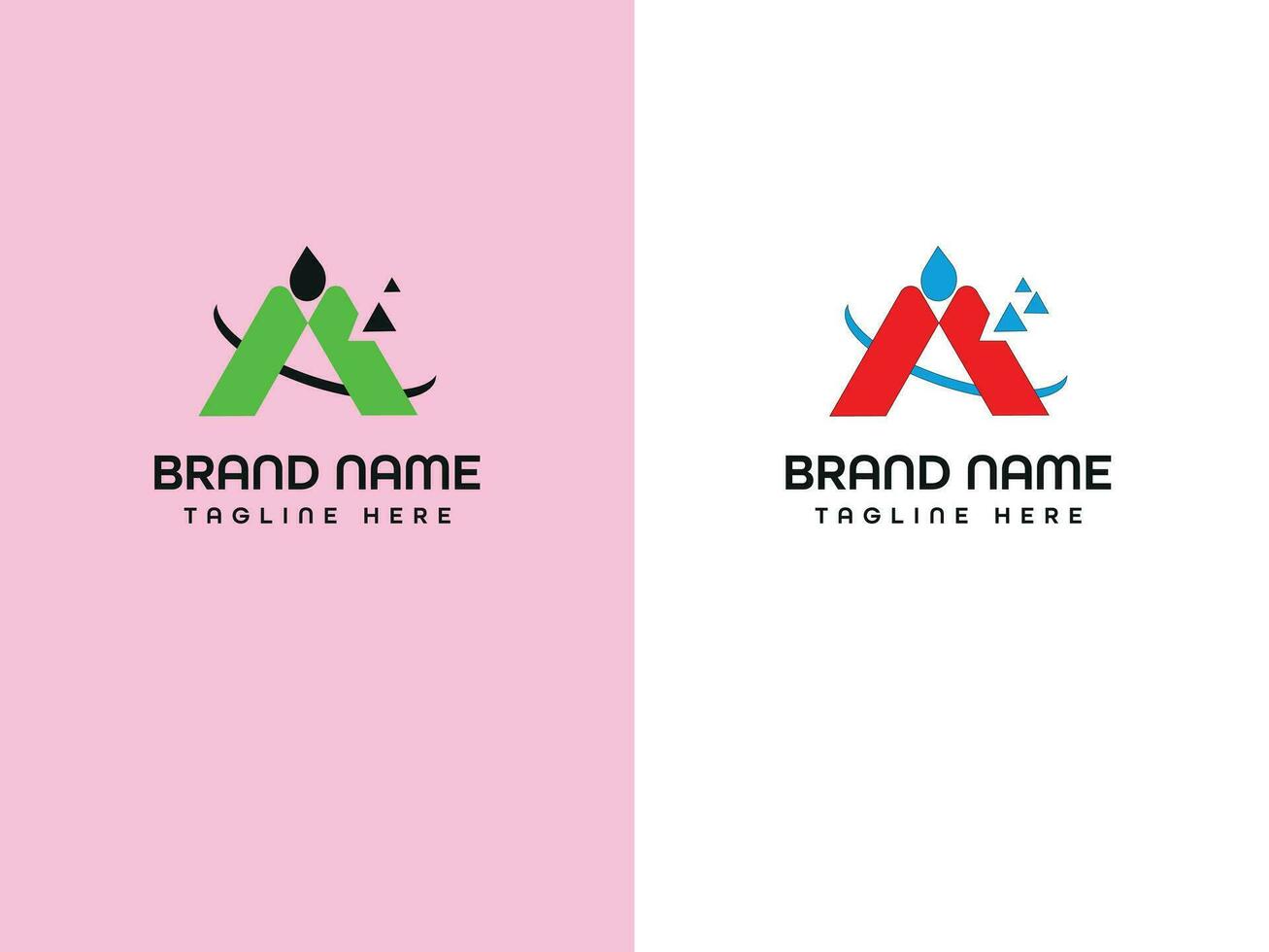 letter logo design vector