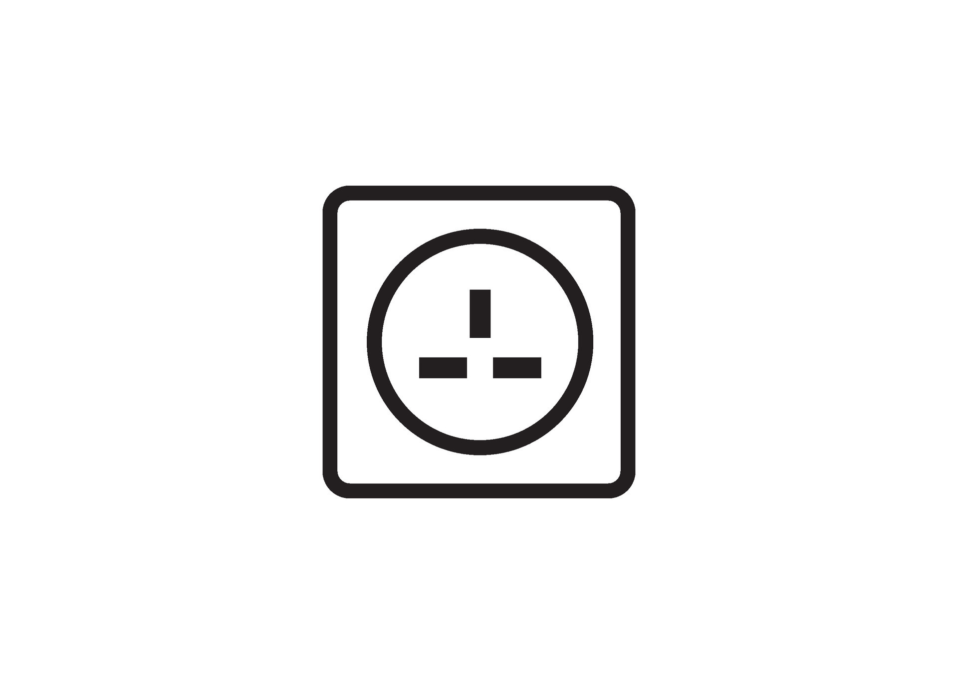 electric socket icon design vector isolated 28290828 Vector Art at Vecteezy