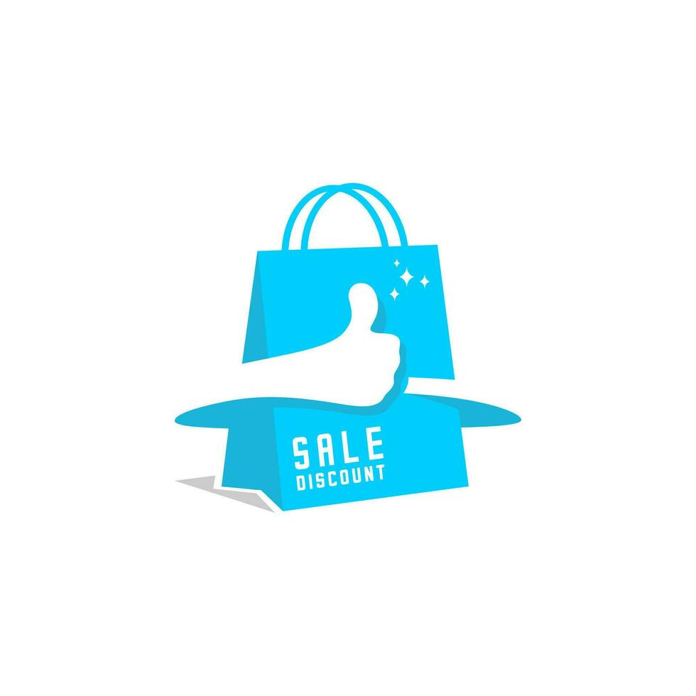 paper bag logo vector, shopping vector