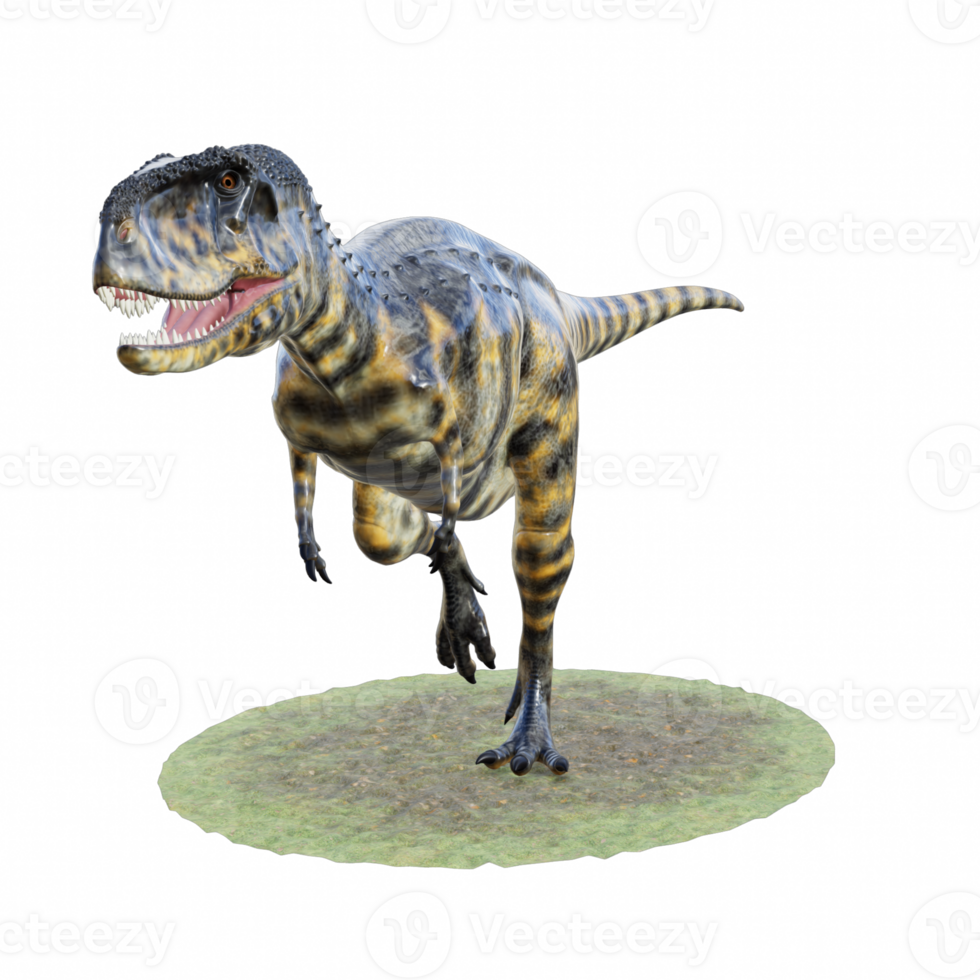 Dinosaur creature isolated 3d png