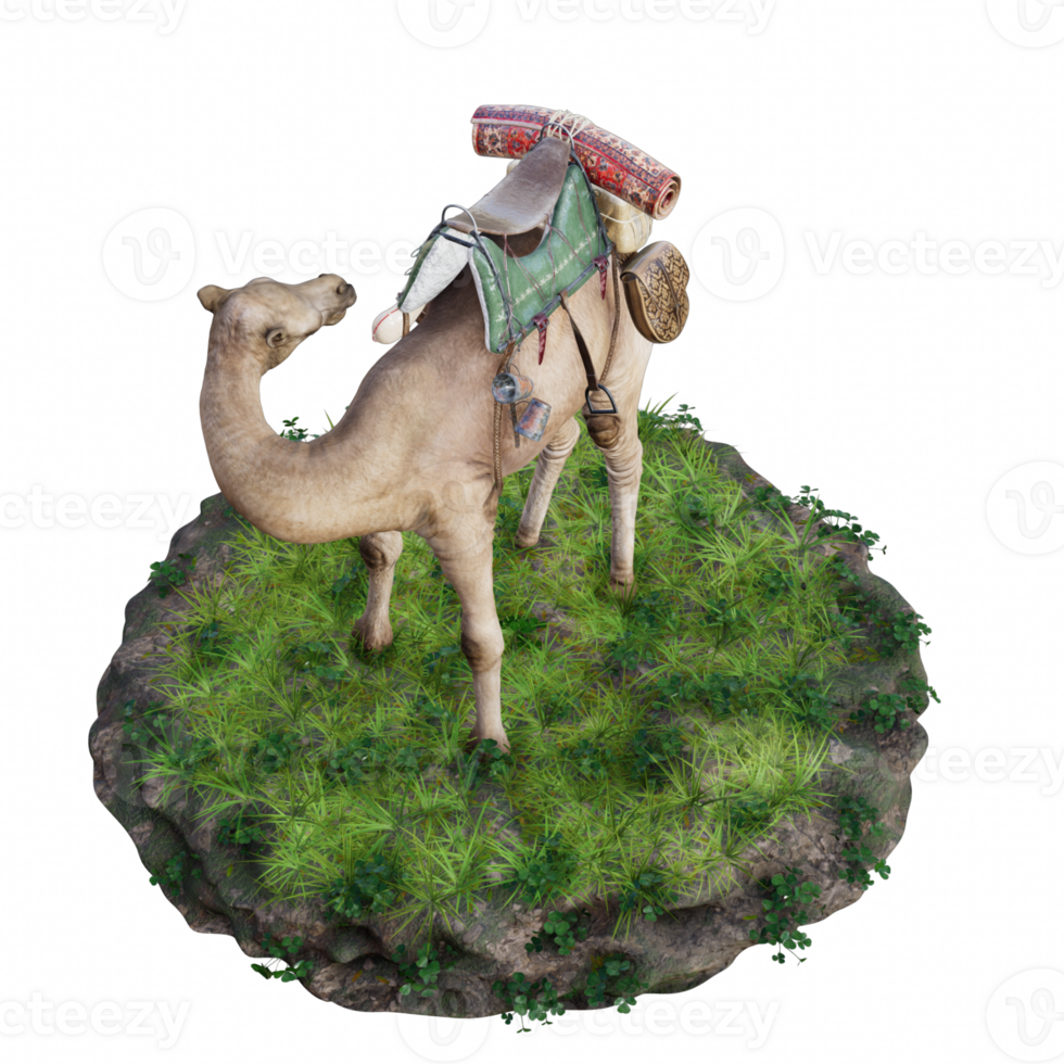 Camel isolated 3d png