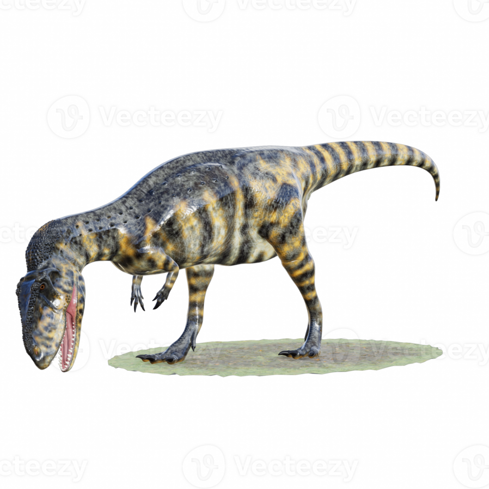 Dinosaur creature isolated 3d png