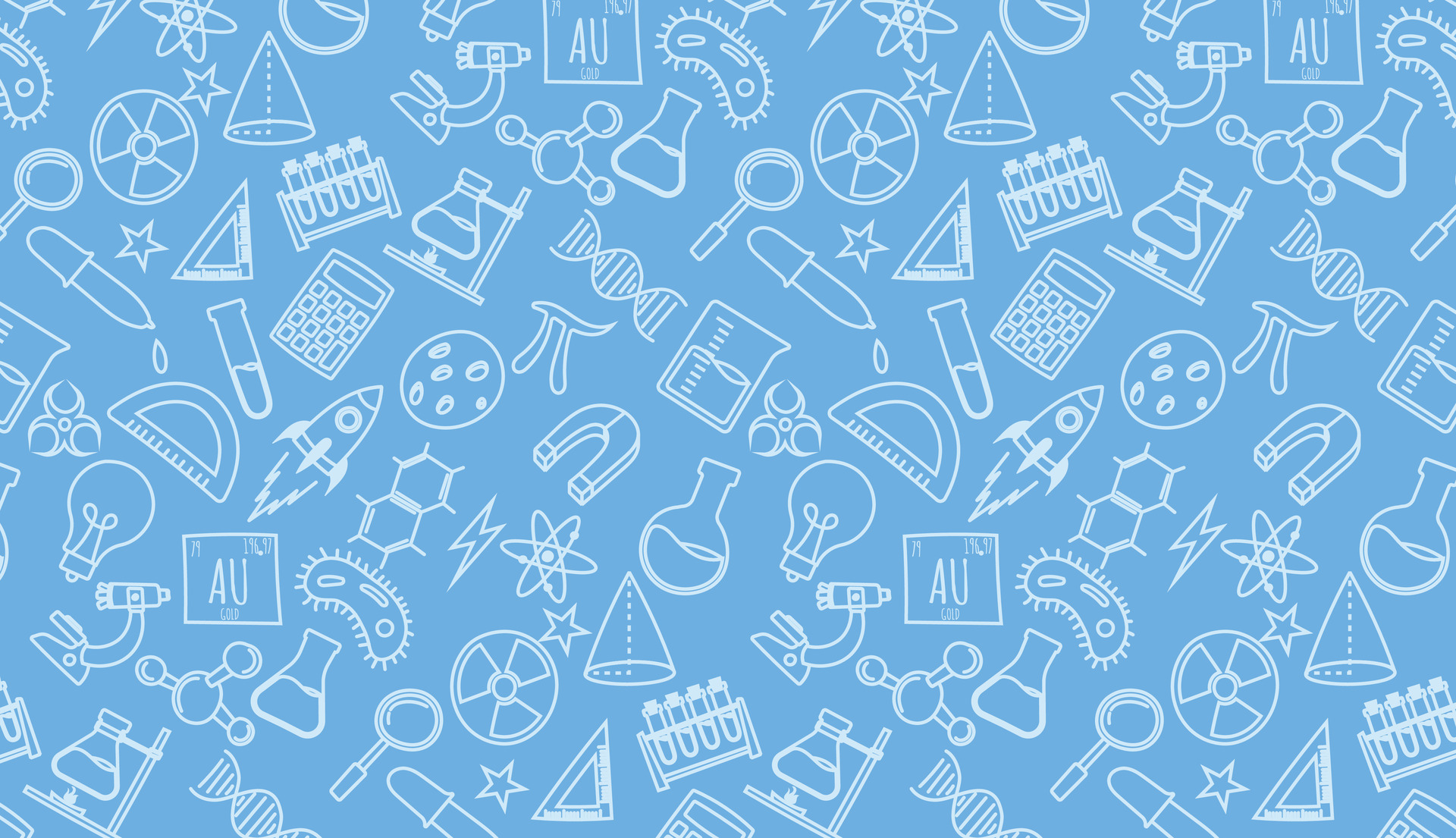 science doodle seamless pattern simple background education school ...