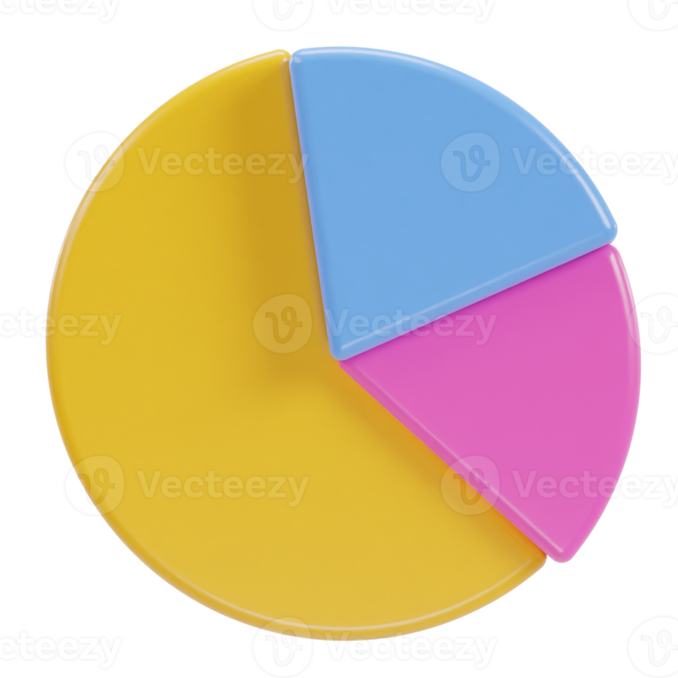 infográfico ícone 3d Renderização ilustração png