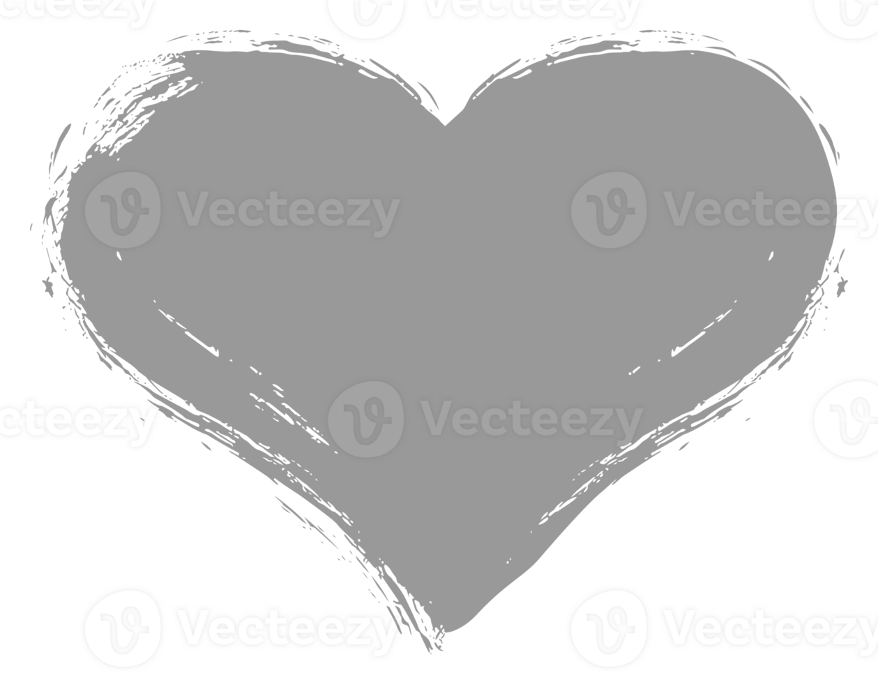 Love Icon Symbol, Abstract Heart Shape, can use for Art Illustration, Logo Gram, Website, Apps, Pictogram, Valentines Day Theme, or Graphic Design Element. Format PNG