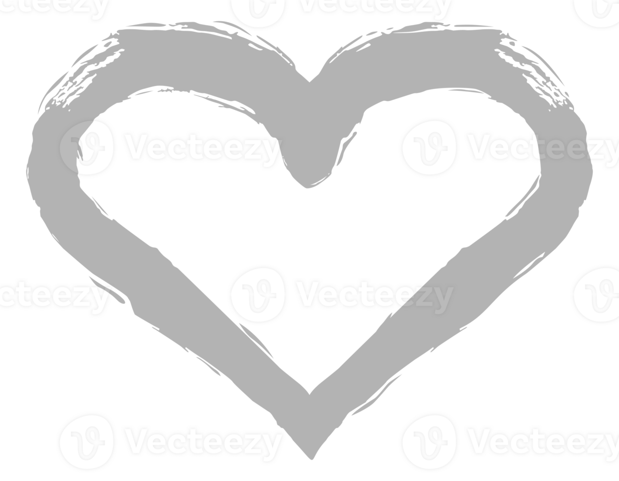 Love Icon Symbol, Abstract Heart Shape, can use for Art Illustration, Logo Gram, Website, Apps, Pictogram, Valentines Day Theme, or Graphic Design Element. Format PNG