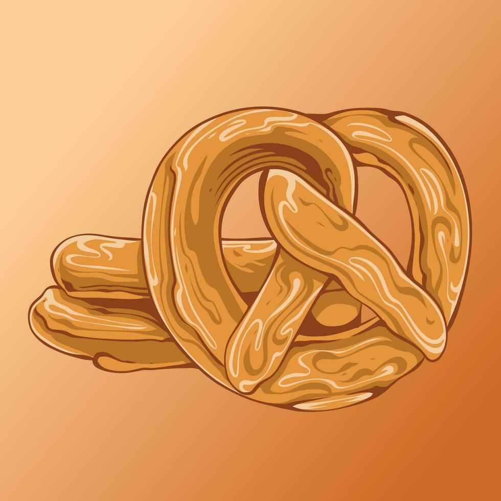 the art of Bakery illustration vector
