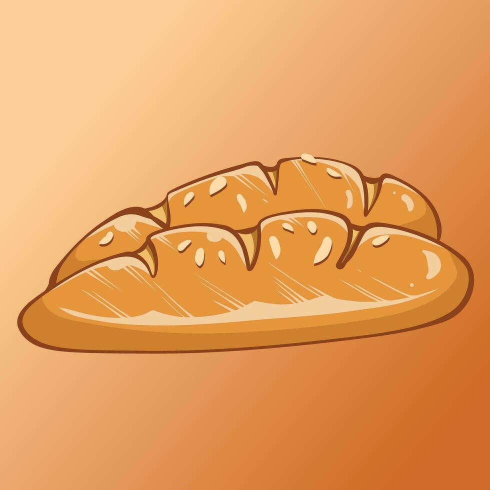 the art of Bakery illustration vector