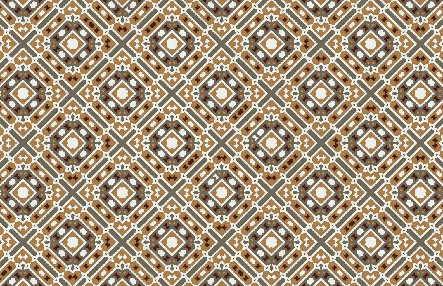Seamless geometry fabric pattern vector