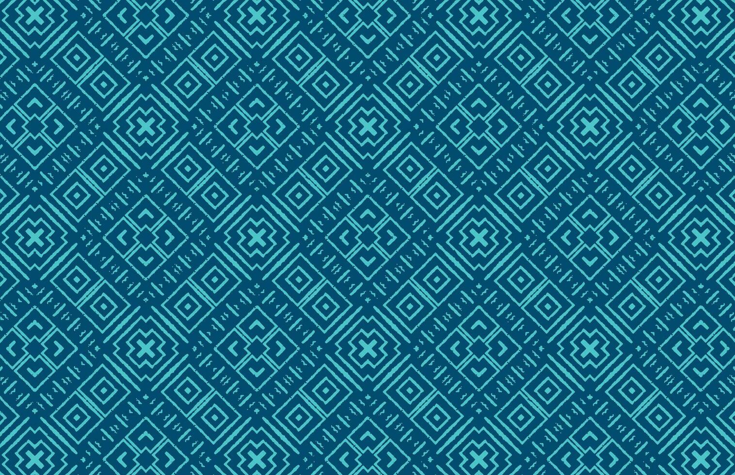 Blue grunge stripes fabric pattern vector