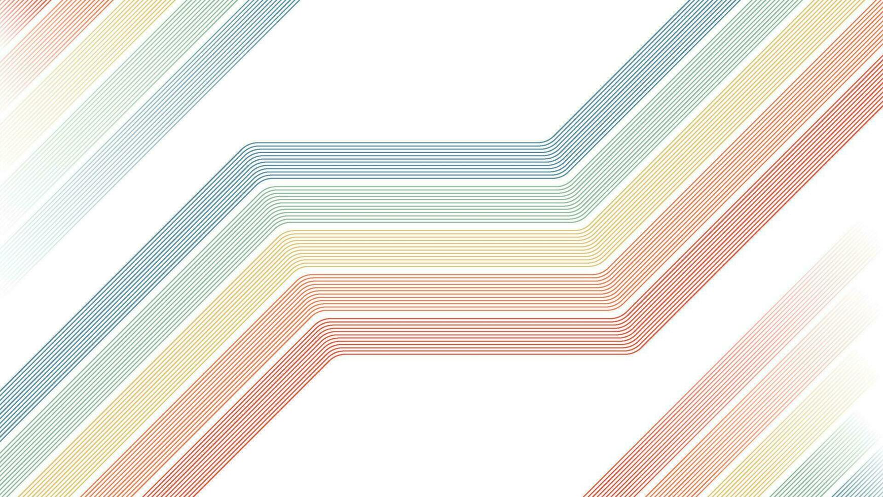 abstract retro background with stripes and lines in pastel colors, vector illustration