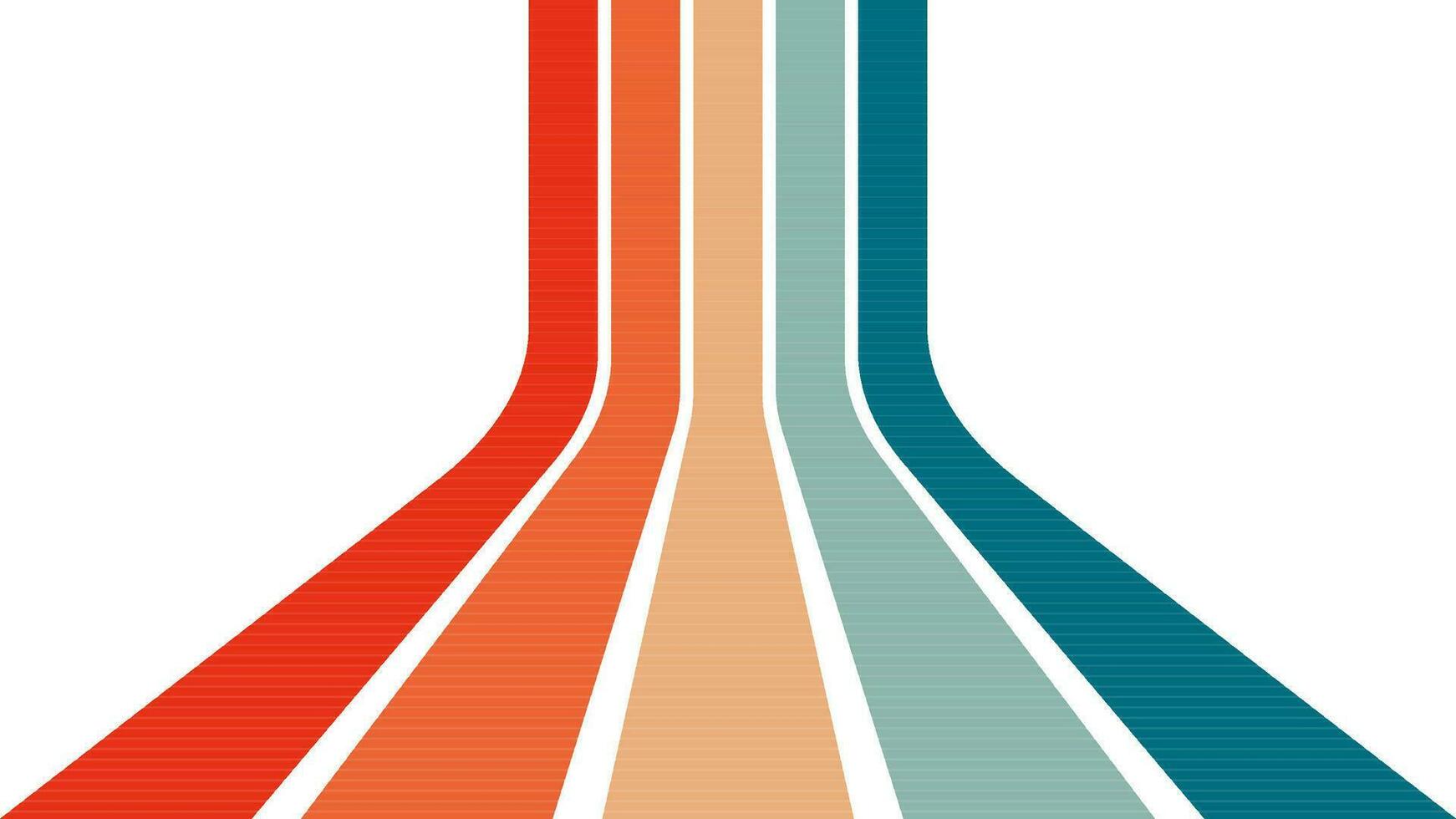 Abstract retro  background with stripes and lines. Vector illustration. Eps 10.