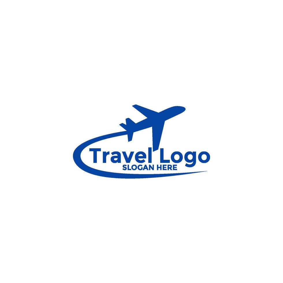 Travel logo icon vector, Simple Travel logo template vector