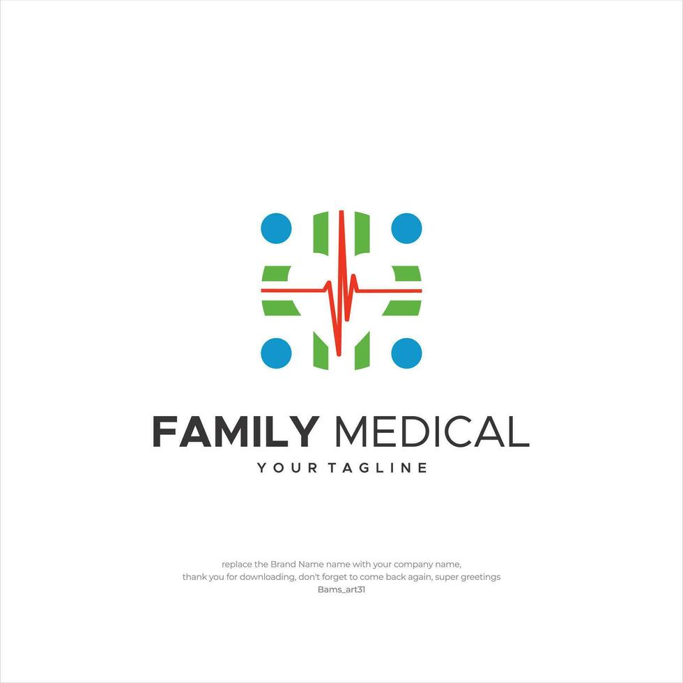 Family Medical Health Love People Design Creative Design vector