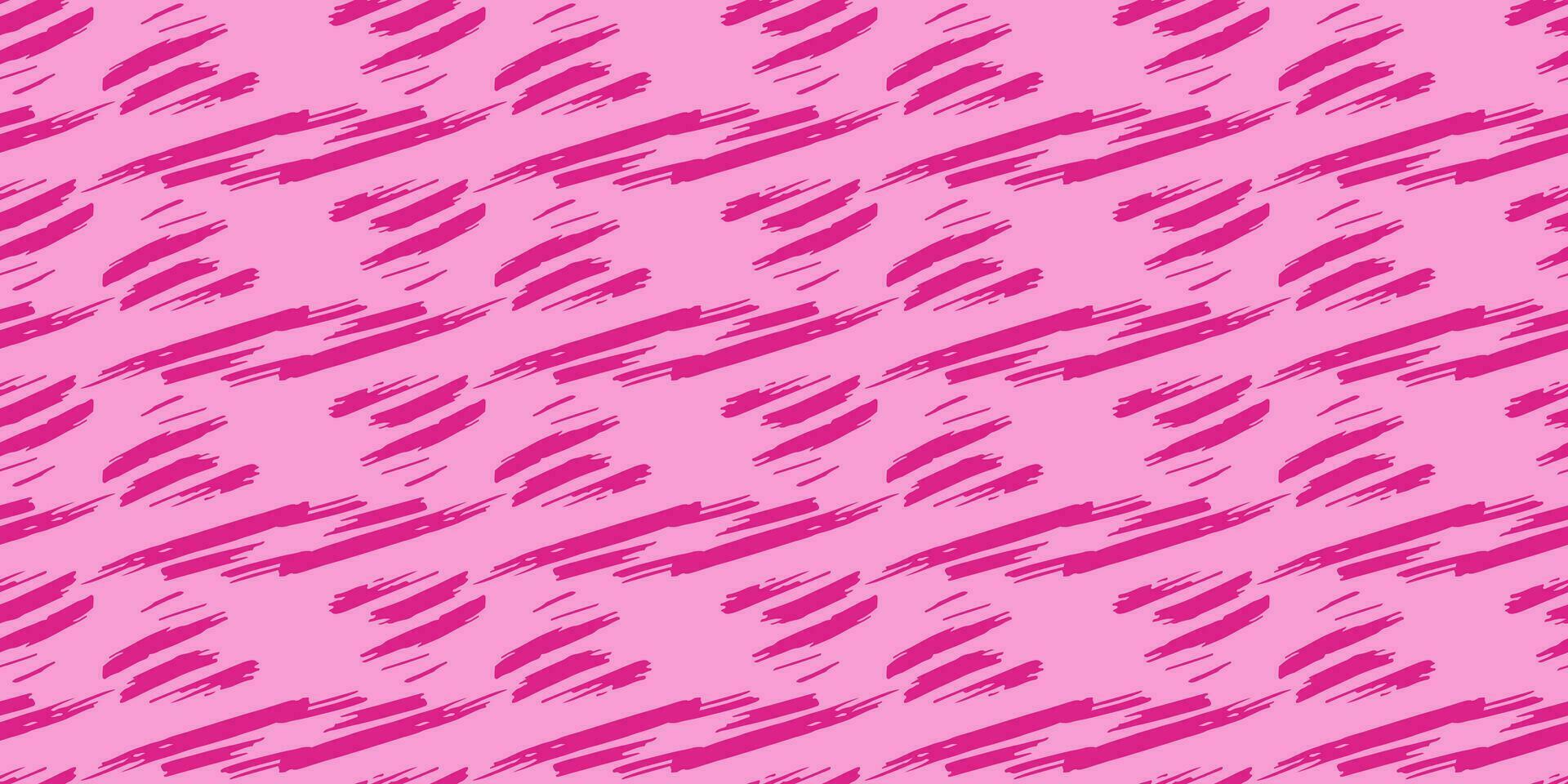 Barbie background. Pink shape seamless pattern art vector