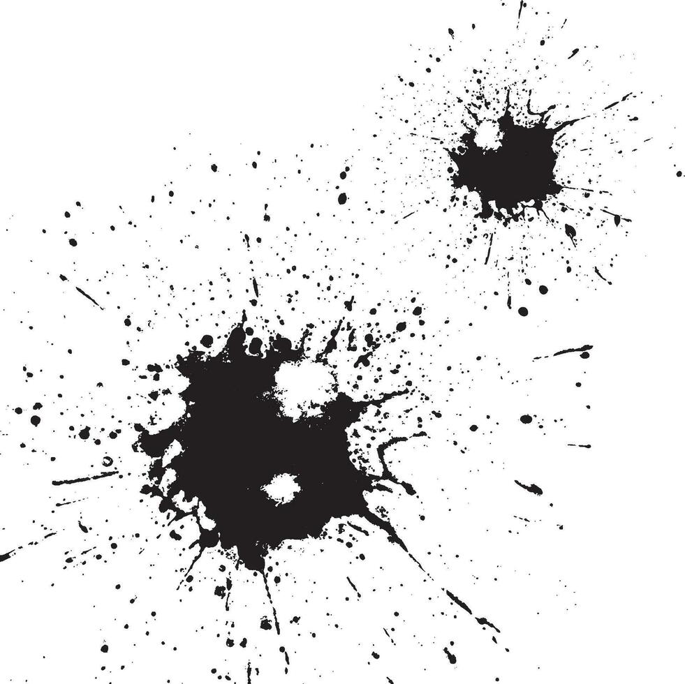 black ink spot. Vector illustration. Grunge texture for cards and flyers design