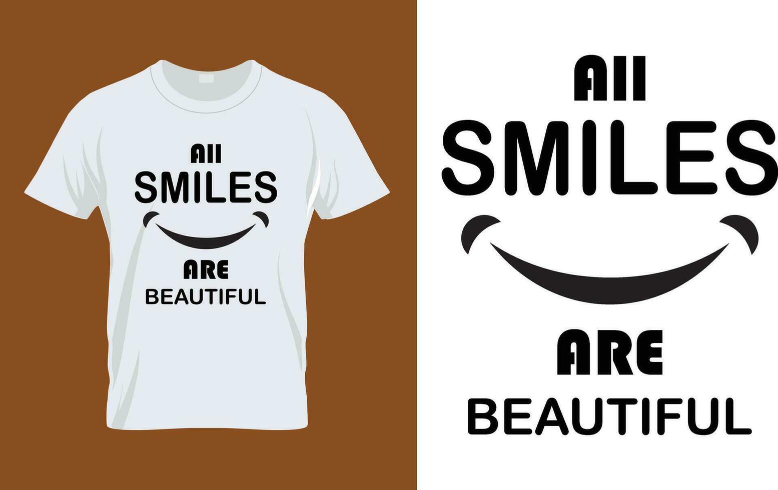 Smile t-shirt design, happy, love, care, vector best poster, sticker, card and mug for print design.