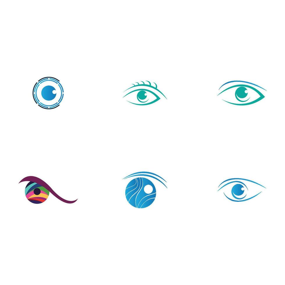 contacto lentes ojo visión Chispa - chispear vistoso logo diseño inspiración vector