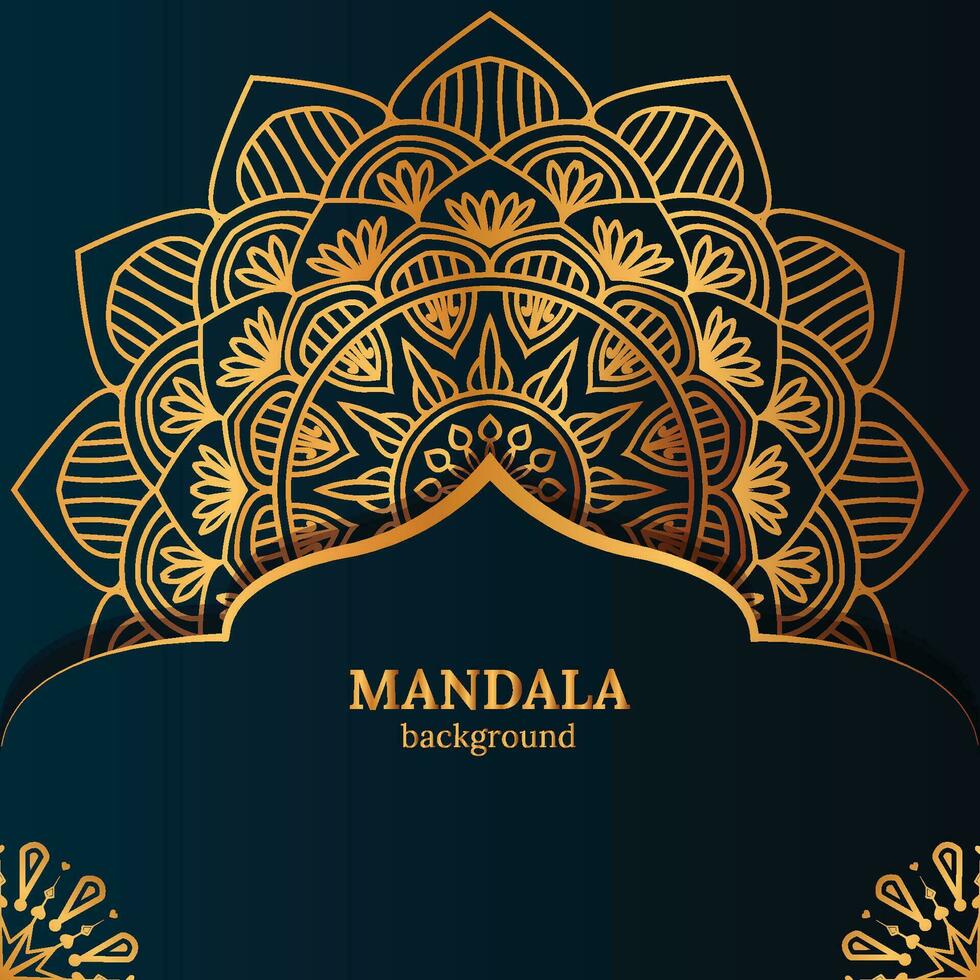 lujo mandala con resumen antecedentes. decorativo mandala diseño para cubrir, tarjeta, imprimir, póster, bandera, folleto, invitación. vector