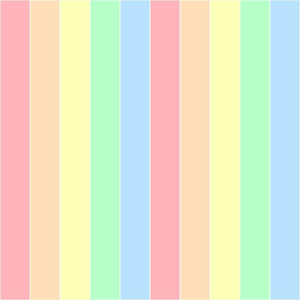Rainbow pastel white block slide vector image