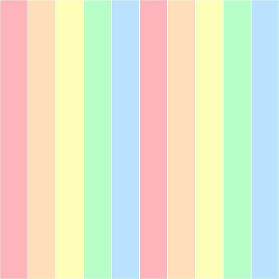 Rainbow pastel white block slide vector image