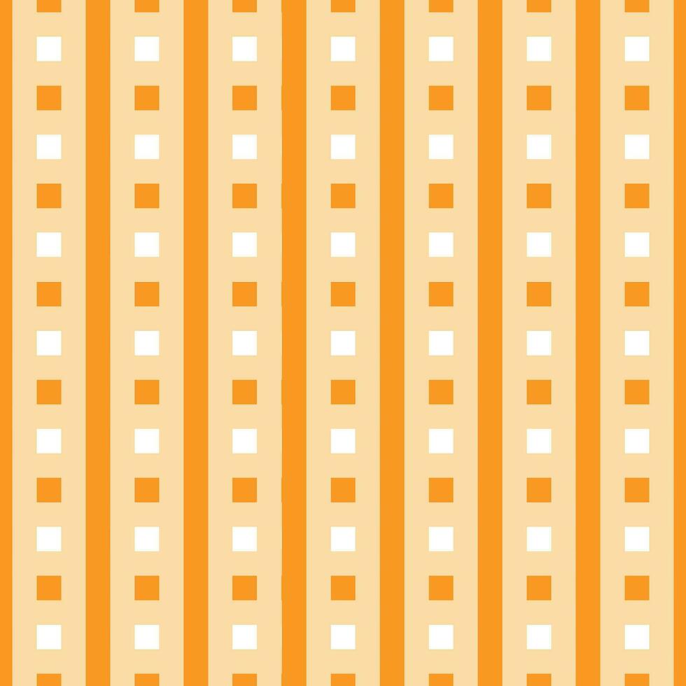 Checked pattern passion fruit color vector image