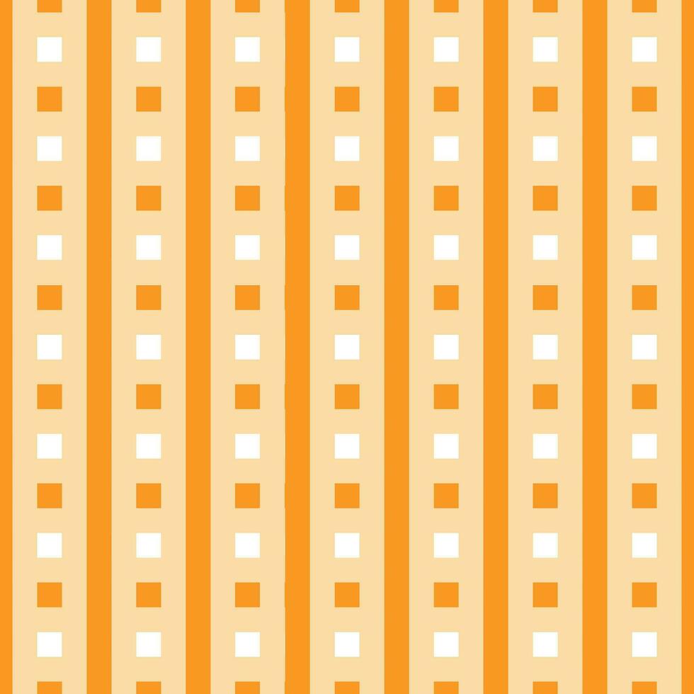 Checked pattern passion fruit color vector image