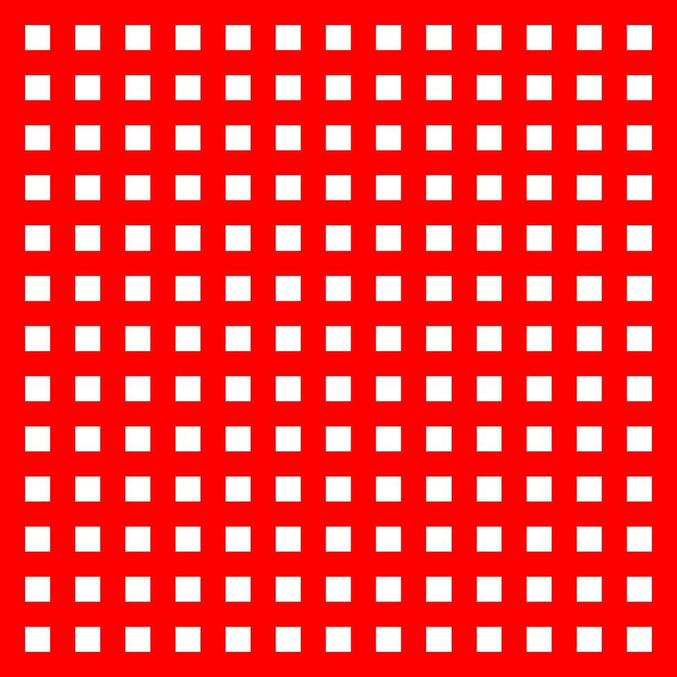 Checked pattern red vector image